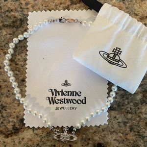 Vivienne Westwood Pearl Orb Necklace